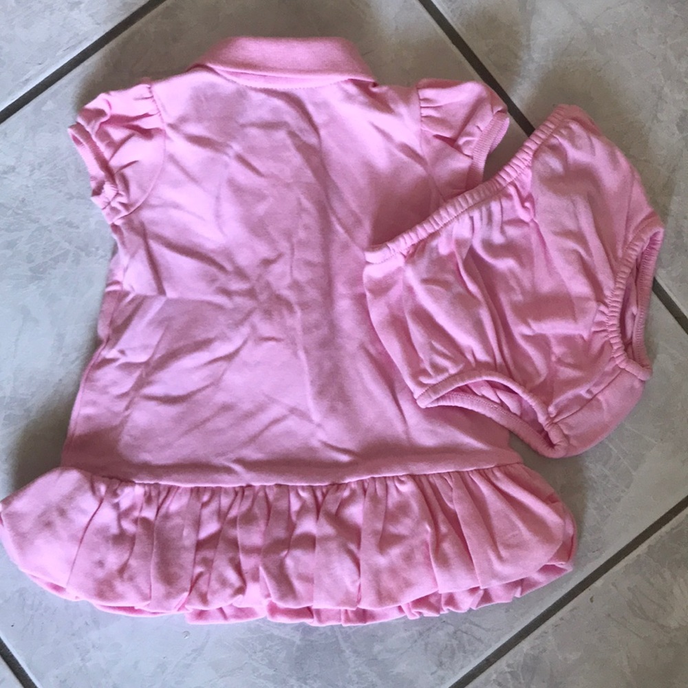 *LAST CALL* Ralph Lauren pink “polo” dress - Picture 2 of 3